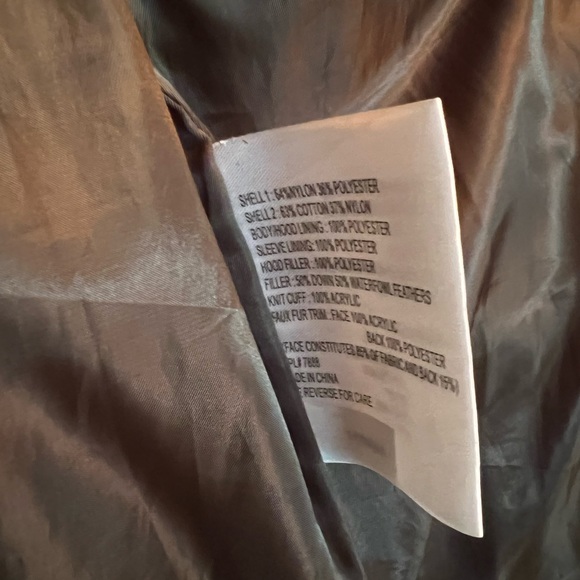 Miss Sixty M60 Green Winter Parka Jacket - Picture 5 of 10